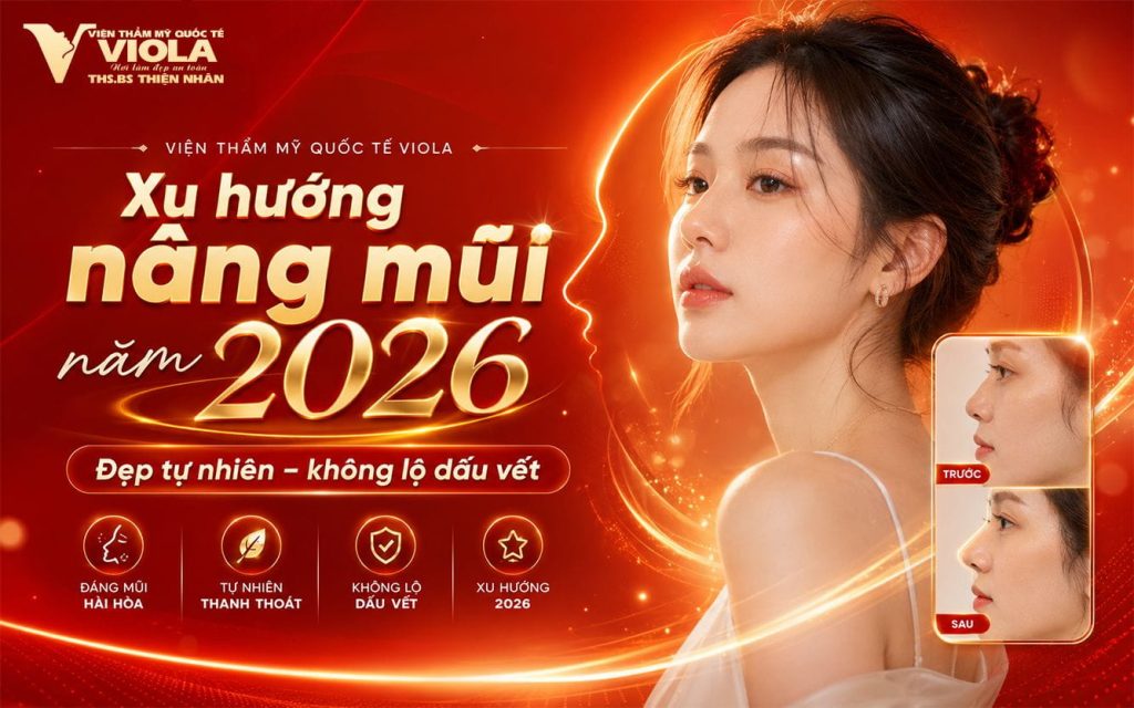Xu hướng nâng mũi năm 2026, đẹp tự nhiên và không lộ dấu vết 1 xu huong nang mui 2026 dep tu nhien va khong lo dau vet